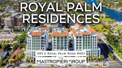 Royal Palm Residences Property Tour with Larry Mastropieri | 495 E Royal Palm Rd #401, Boca Raton